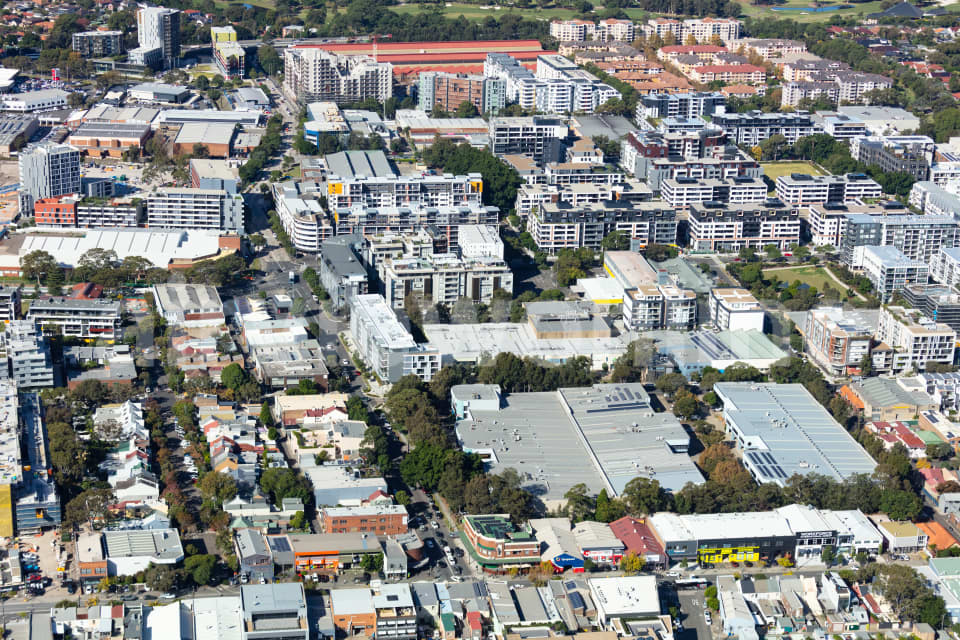 Aerial Image of Rosebery Development