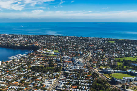 Aerial Image of CLAREMONT