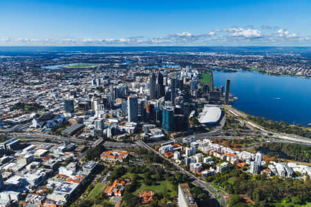 Aerial Image of WEST PERTH