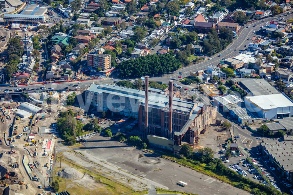 Aerial Image of White Bay Power Station