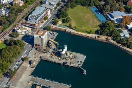 Aerial Image of BLACKWATTLE BAY CONCRETE DEMOLITION