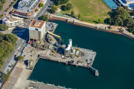 Aerial Image of BLACKWATTLE BAY CONCRETE DEMOLITION