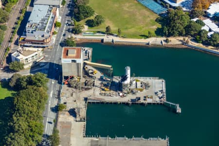 Aerial Image of BLACKWATTLE BAY CONCRETE DEMOLITION