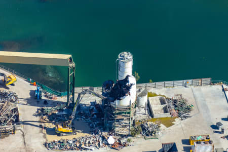 Aerial Image of BLACKWATTLE BAY CONCRETE DEMOLITION