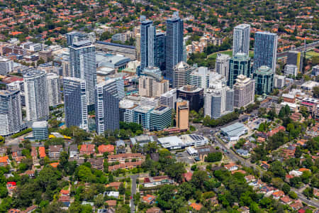 Aerial Image of CHATSWOOD