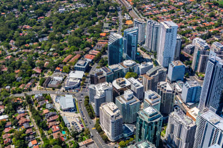 Aerial Image of CHATSWOOD