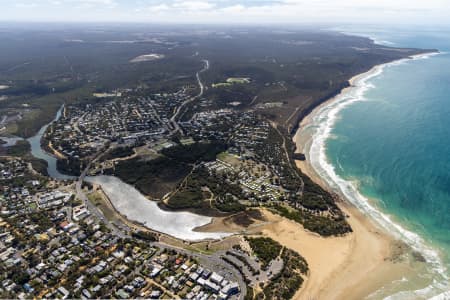 Aerial Image of ANGLESEA