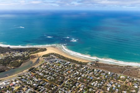 Aerial Image of ANGLESEA