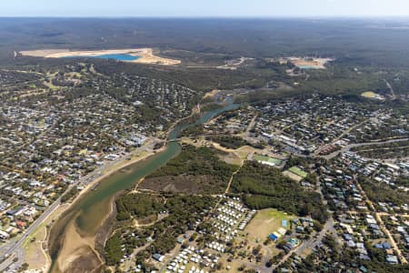 Aerial Image of ANGLESEA