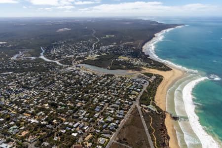 Aerial Image of ANGLESEA