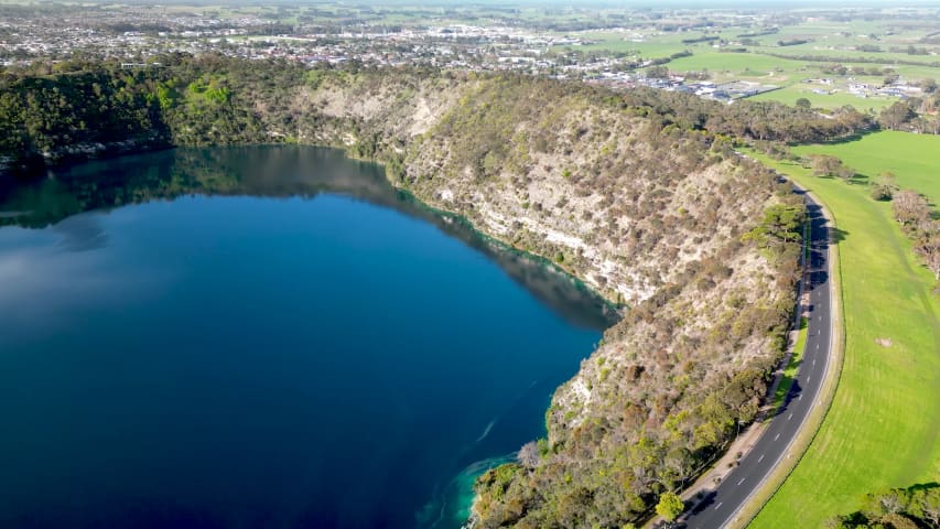 Aerial Image of MOUNT GAMBIER