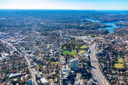 Aerial Image of NORTH SYDNEY