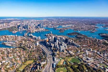 Aerial Image of NORTH SYDNEY