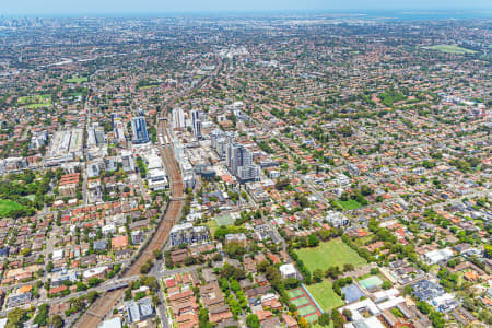 Aerial Image of BURWOOD