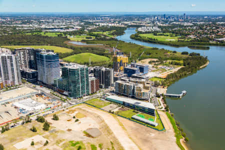 Aerial Image of WENTWORTH POINT DEVELOPMENTS
