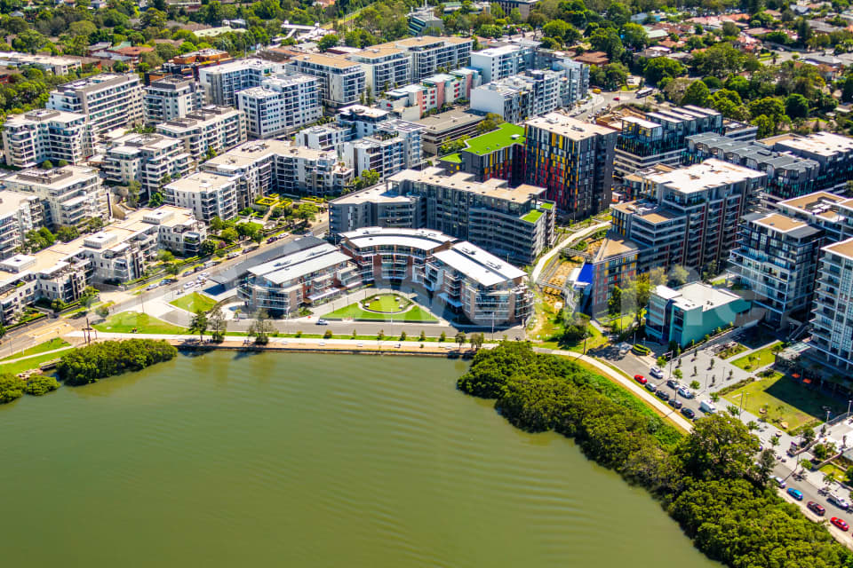 Aerial Image of Meadowbank Apartments
