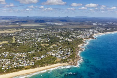 Aerial Image of COOLUM BEACH