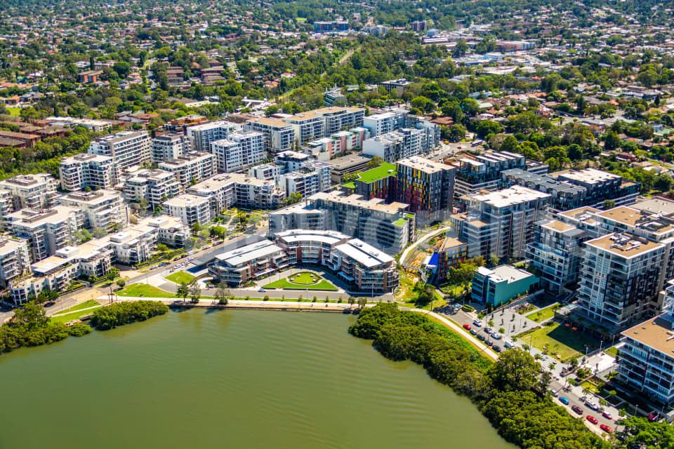 Aerial Image of Meadowbank Apartments