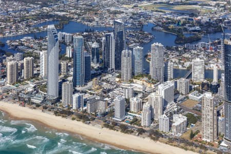 Aerial Image of SURFERS PARADISE