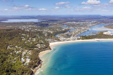 Aerial Image of NOOSA HEADS