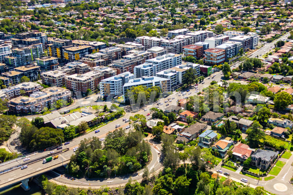Aerial Image of Ryde Apartments