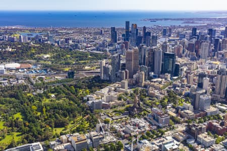 Aerial Image of MELBOURNE