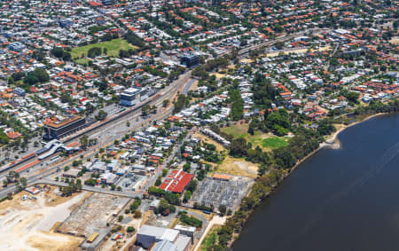 Aerial Image of EAST PERTH