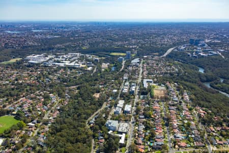 Aerial Image of LANE COVE NORTH