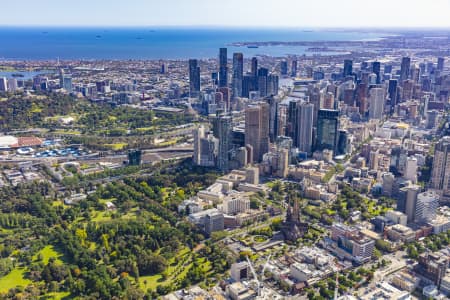 Aerial Image of MELBOURNE