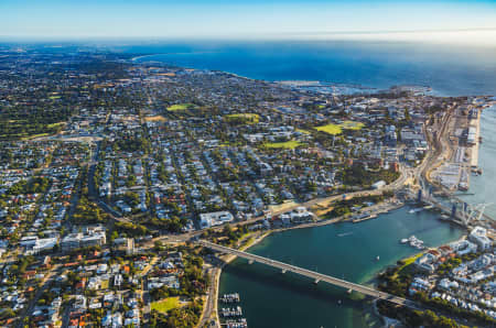 Aerial Image of EAST FREMANTLE