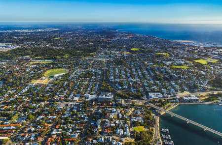 Aerial Image of EAST FREMANTLE