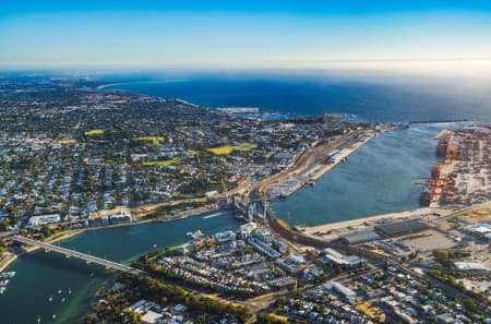 Aerial Image of NORTH FREMANTLE