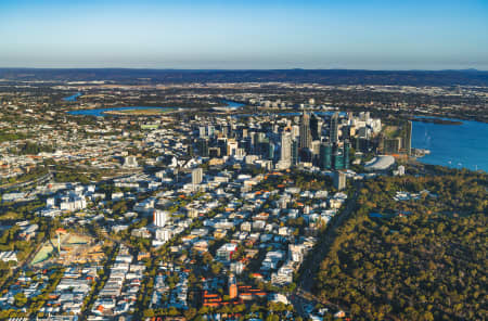 Aerial Image of WEST PERTH