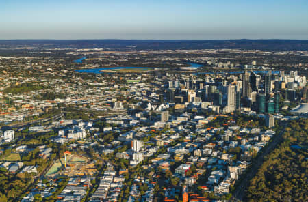 Aerial Image of WEST PERTH