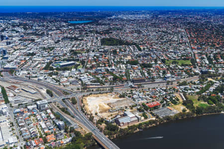 Aerial Image of EAST PERTH