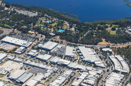 Aerial Image of BIBRA LAKE