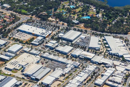 Aerial Image of BIBRA LAKE