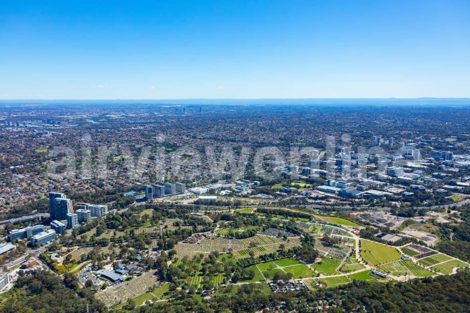 Aerial Image of North Ryde and Macquarie Park