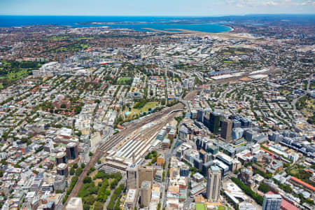 Aerial Image of HAYMARKET