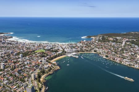 Aerial Image of MANLY