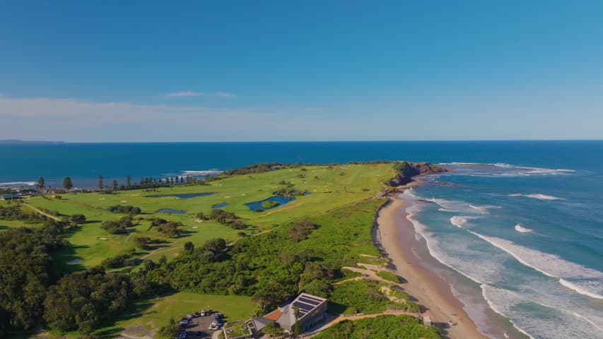 Aerial Image of NORTH CURL CURL