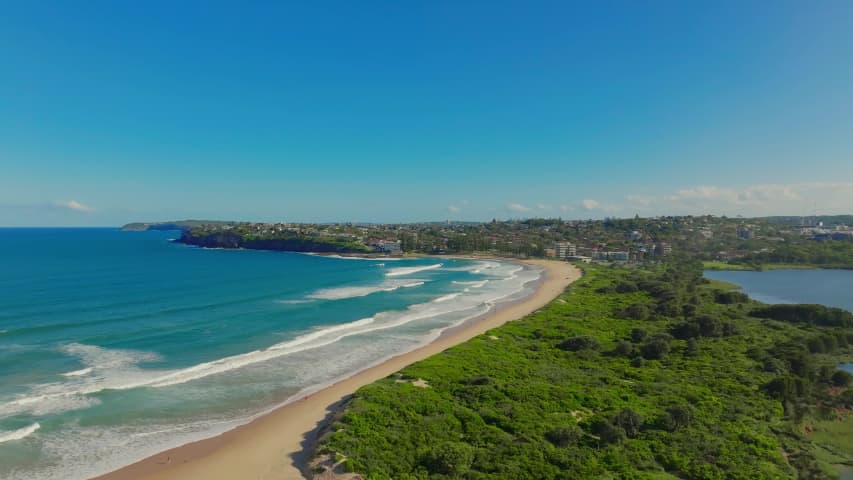 Aerial Image of NORTH CURL CURL TO DEE WHY