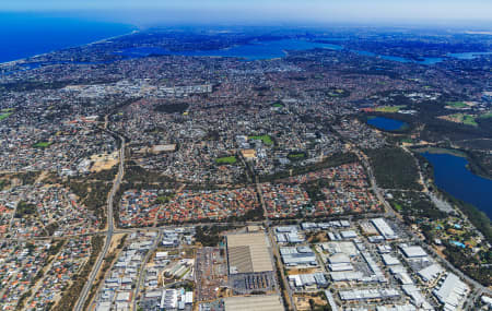 Aerial Image of BIBRA LAKE