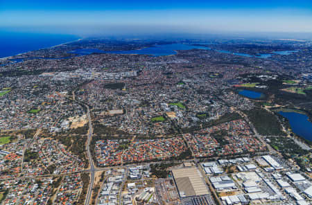 Aerial Image of BIBRA LAKE