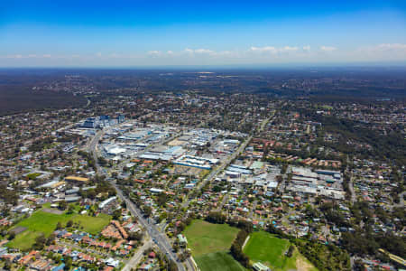 Aerial Image of KIRRAWEE COMMERCIAL AND INDUSTRIAL AREA