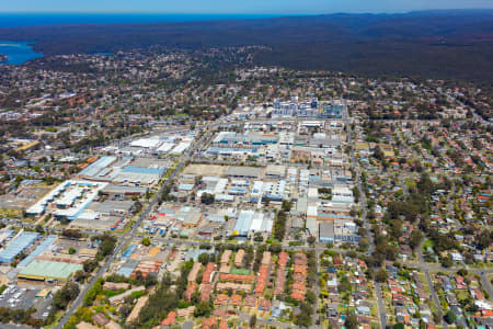 Aerial Image of KIRRAWEE COMMERCIAL AND INDUSTRIAL AREA