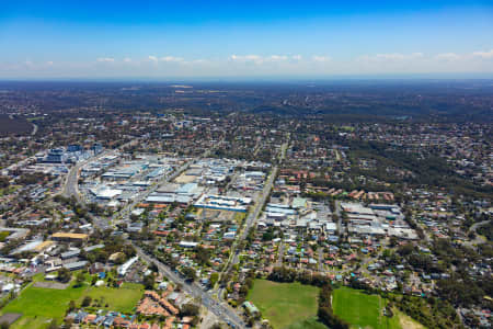 Aerial Image of KIRRAWEE COMMERCIAL AND INDUSTRIAL AREA