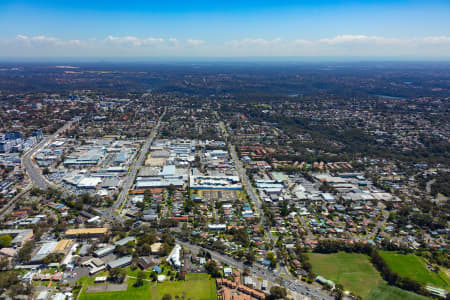Aerial Image of KIRRAWEE COMMERCIAL AND INDUSTRIAL AREA