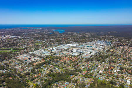 Aerial Image of KIRRAWEE COMMERCIAL AND INDUSTRIAL AREA