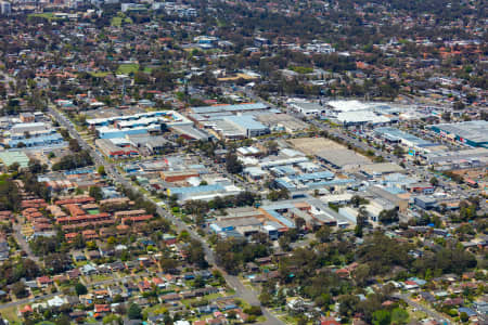 Aerial Image of KIRRAWEE COMMERCIAL AND INDUSTRIAL AREA